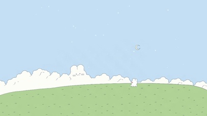 惬意的春日~可爱小兔