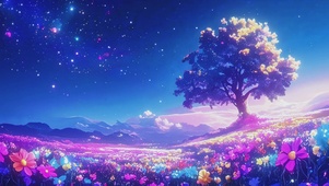 梦幻紫色壁纸