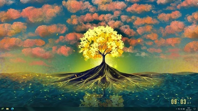 发财树（主题、含音频、时钟）