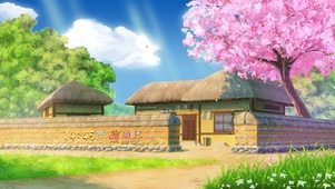 唯美樱花小院