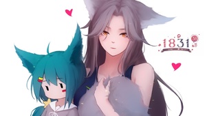 甜美优雅少女阿狸