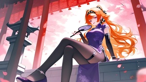 十四行诗-黑丝旗袍