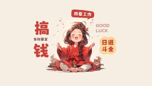 搞钱可爱女孩日进斗金