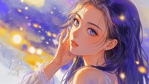4k 紫发女神