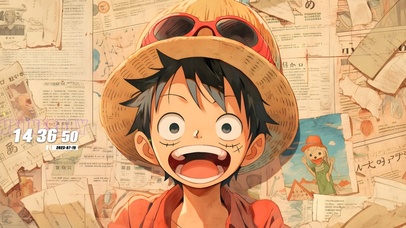 开心可爱路飞啊