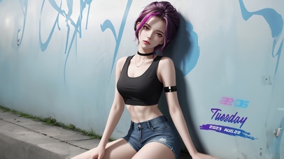 4K二次元美女-BG-0211