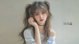双马尾女孩