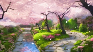 梦幻樱花小路