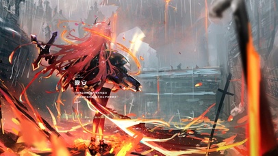 4k 原神 少女战士