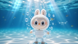 海洋labubu