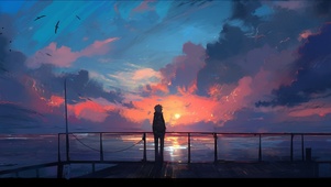 当夜幕低垂，星空绽放