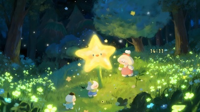 萤火虫遇见小星星