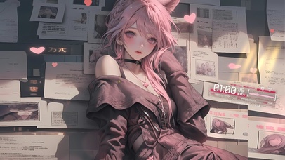 纯欲气质猫耳女孩