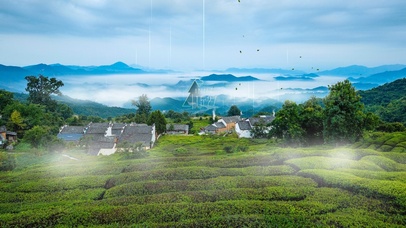 春雨小山村