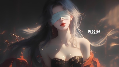 唯美性感古风女孩