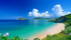蓝色海岸