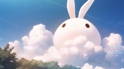 棉花糖云彩团子