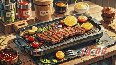 铁板牛排好好吃