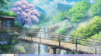 绿色护眼风景-桌面主题