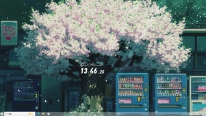 春日的暂停键-桌面主题