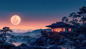 邀君赏月