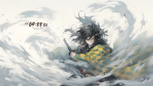 超燃！鬼灭•水柱•富冈义勇
