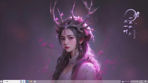 国风主题 梅花仙