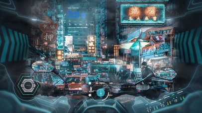 4K繁华城市街道数据