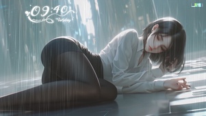 宛如从古画中走出的仙子