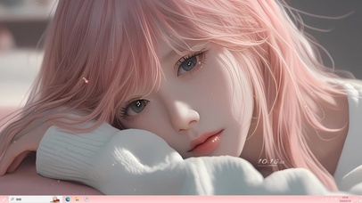 清纯毛衣女孩主题