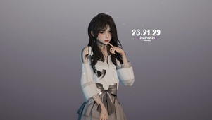可爱美女