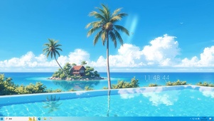 碧蓝海景治愈