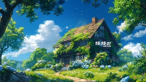 户外废弃房屋