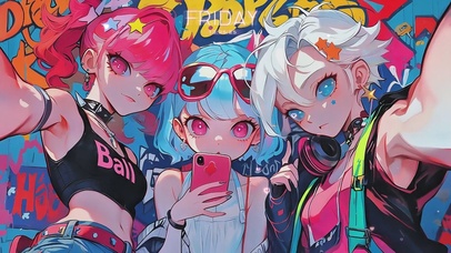 潮酷街头 青春少女派对