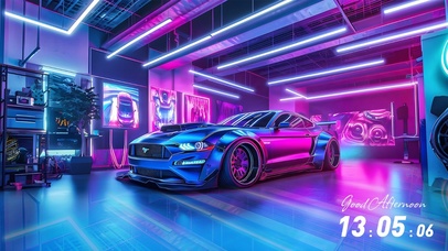 野马跑车（微动态）