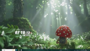 护眼森林小精灵主题