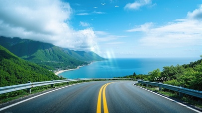 春和景明海景公路