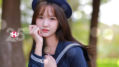 清纯水手服女孩