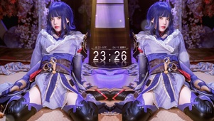 4K性感清纯二次元美女