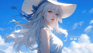 治愈天空少女