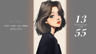 动漫短发头像女生