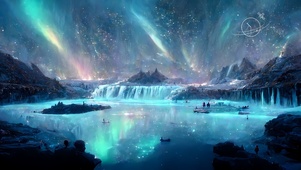 星河瀑布