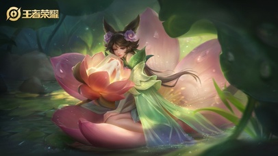 娴静犹如花照水