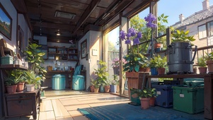 治愈清新小屋