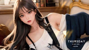 AI绘画卡通女孩