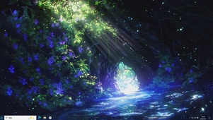 青萝秘境-桌面主题