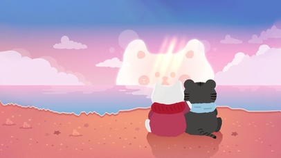 一起看夕阳呀～浪漫