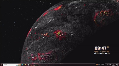 熔岩星球—【主题桌面】