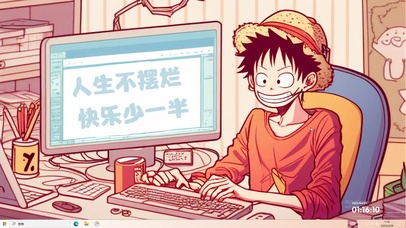 不摆烂，不快乐