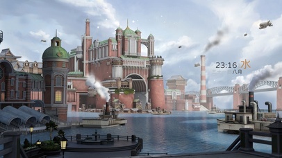 4K海上工业城市